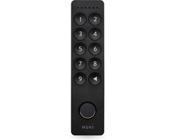 Nuki Keypad 2 – Elektronisch Deurslot met Vingerafdrukscanner & Toegangscode – Sleutelloos, Veilig & Eenvoudig in Gebruik – Zwart