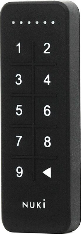 Nuki Keypad – Slimme Deuropener met Toegangscode – voor Nuki Smart Lock – Zwart