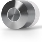 Nuki Smart Lock Pro – Slim Deurslot met Wifi – Lock ‘n’ Go, Nachtmodes & Auto Unlock - Voor Apple Home, Google & Alexa - RVS - Zwart & Wit