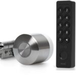 Nuki Smart Lock Ultra – Incl. Keypad 2 NFC - Slim Deurslot met Wifi & Matter – Auto Unlock, Nachtmodus & Lock ‘n’ Go – werkt met Google, Alexa & Apple – Incl. SKG Cilinder